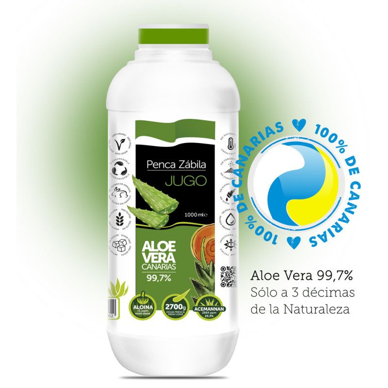 Aloe Vera Juice Penca Zabila - 1000 ml - 99,7% 2 - Penca Zábila 