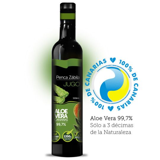 Aloe Vera Saft Penca Zabila 500 ml Crystal Premium - 99.7 % 3 - Penca Zábila