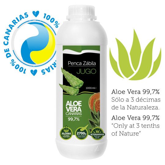 Aloe Vera Juice Penca Zabila - 1000 ml - 99,7% 3 - Penca Zábila 