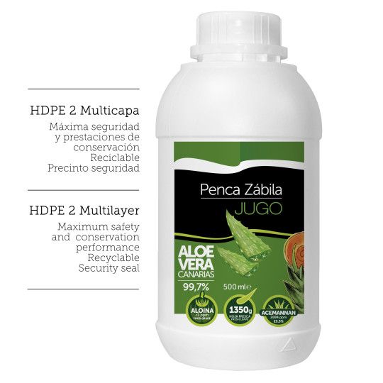 Jugo Aloe Natural Penca Zabila - 250ml