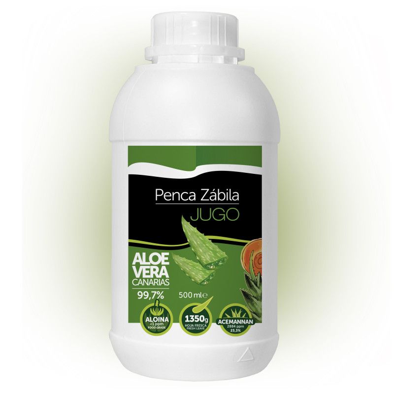 Jugo Aloe Vera Penca Zabila de Canarias