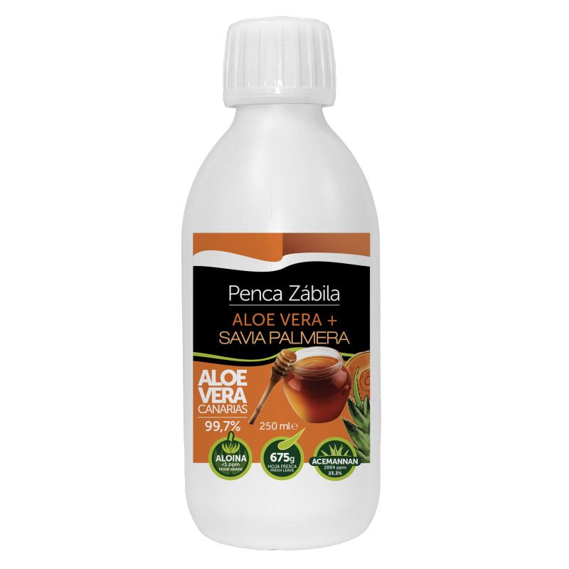 Natural Aloe Vera + Palm Honey Penca Zabila 250 ml 99,7%